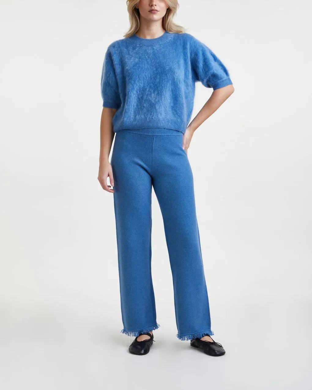 LISA YANG   Trousers Layla Cashmere Blå 